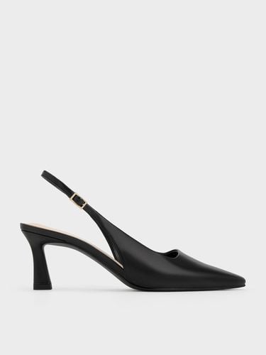 Charles & Keith - Flared Heel Slingback Pumps - Charles & Keith - Modalova