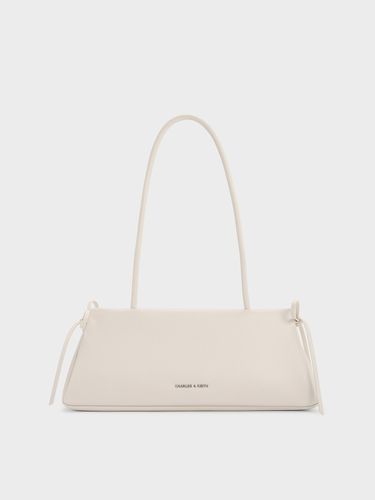 Charles & Keith - Bow Elongated Trapeze Shoulder Bag - Charles & Keith - Modalova