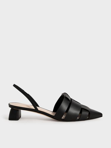 Charles & Keith - Woven Slingback Pumps - Charles & Keith - Modalova