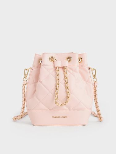 Charles & Keith - Julia Quilted Two-Way Bucket Bag - Charles & Keith - Modalova