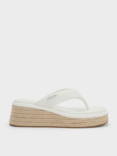 Charles & Keith - Espadrille Thong Sandals - Charles & Keith - Modalova