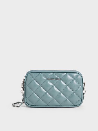 Charles & Keith - Mini Apfra Quilted Crossbody Bag - Charles & Keith - Modalova