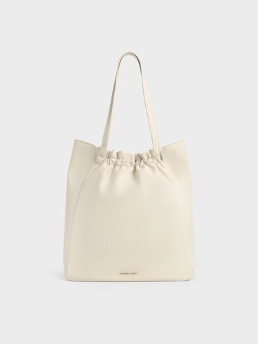 Charles & Keith - Brigette Ruched Tote Bag - Charles & Keith - Modalova