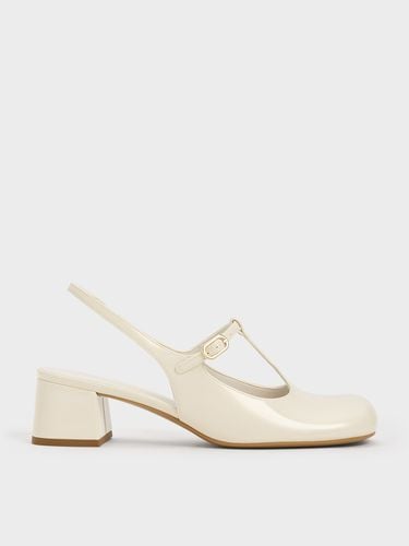 Charles & Keith - T-Bar Slingback Mary Jane Pumps - Charles & Keith - Modalova