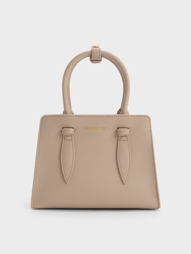 Charles & Keith - Allyn Strukturierte Trapez-Tragetasche - Charles & Keith - Modalova