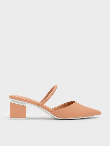 Charles & Keith - Block Heel Mules - Charles & Keith - Modalova