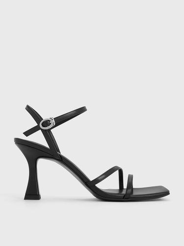 Charles & Keith - Strappy Trapeze Heel Sandals - Charles & Keith - Modalova