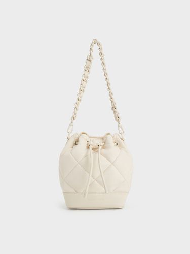 Charles & Keith - Lin Quilted Bucket Bag - Charles & Keith - Modalova