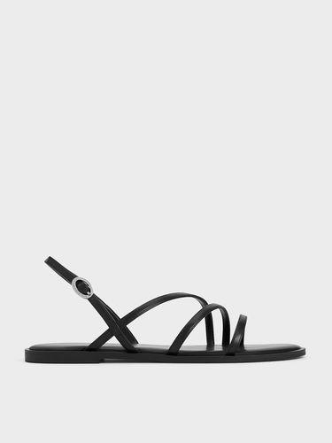 Charles & Keith - Asymmetric Triple-Strap Sandals - Charles & Keith - Modalova