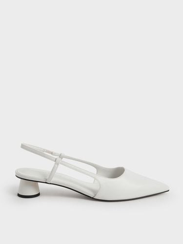 Charles & Keith - Cylindrical Heel Slingback Pumps - Charles & Keith - Modalova