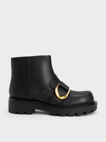 Charles & Keith - Gabine Loafer Ankle Boots - Charles & Keith - Modalova