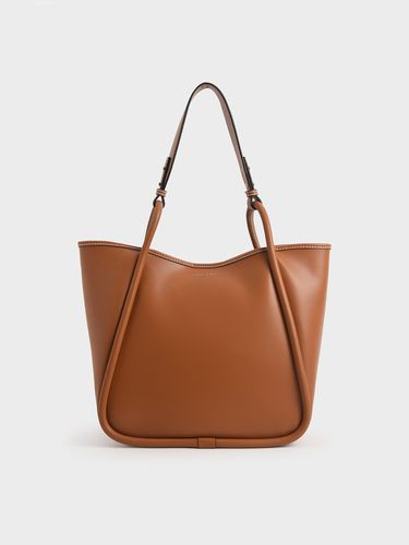 Charles & Keith - Lyla Tubular Slouchy Tote Bag - Charles & Keith - Modalova