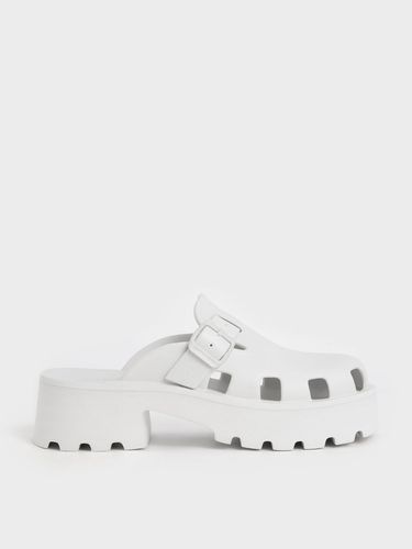 Charles & Keith - Mae Buckled Platform Mules - Charles & Keith - Modalova