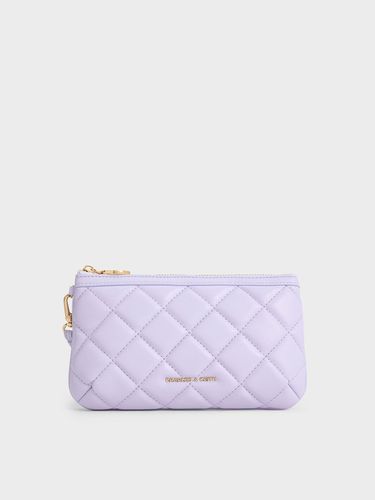 Charles & Keith - Cressida Quilted Wristlet - Charles & Keith - Modalova