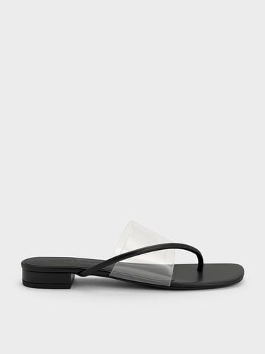 Charles & Keith - Transparent Thong Sandals - Charles & Keith - Modalova