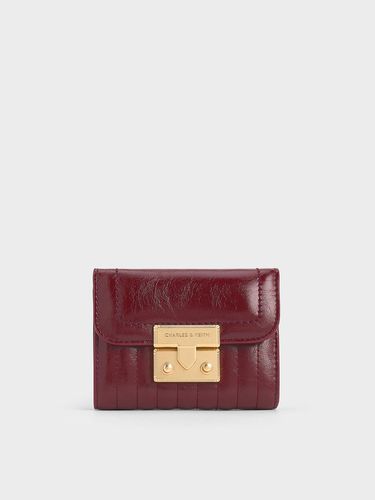 Charles & Keith - Donna Crinkle-Effect Wallet - Charles & Keith - Modalova