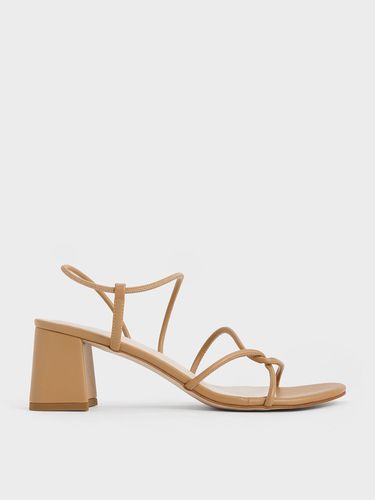 Charles & Keith - Meadow Strappy Block Heel Sandals - Charles & Keith - Modalova