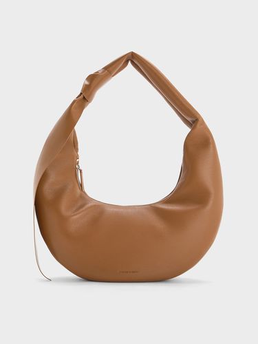 Charles & Keith - Toni Knotted Curved Hobo Bag - Charles & Keith - Modalova