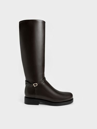 Charles & Keith - Belted Knee-High Boots - Charles & Keith - Modalova