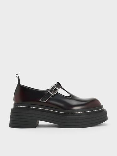 Charles & Keith - T-Bar Platform Mary Janes - Charles & Keith - Modalova