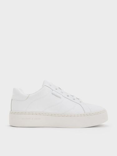 Charles & Keith - Lace-Up Sneakers - Charles & Keith - Modalova