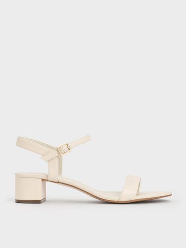 Charles & Keith - Block Heel Ankle-Strap Sandals - Charles & Keith - Modalova