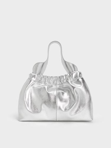 Charles & Keith - Ally Ruched Slouchy Chain-Handle Bag - Charles & Keith - Modalova