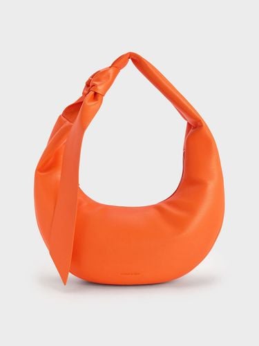 Charles & Keith - Toni Knotted Crescent Hobo Bag - Charles & Keith - Modalova