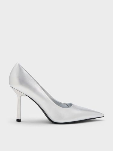 Charles & Keith - Metallic Pointed-Toe Pumps - Charles & Keith - Modalova