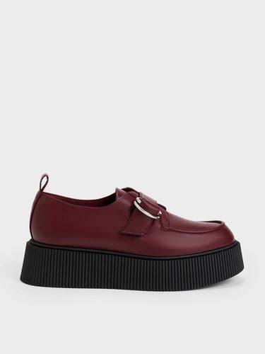 Charles & Keith - Cordova Buckled Platform Loafers - Charles & Keith - Modalova