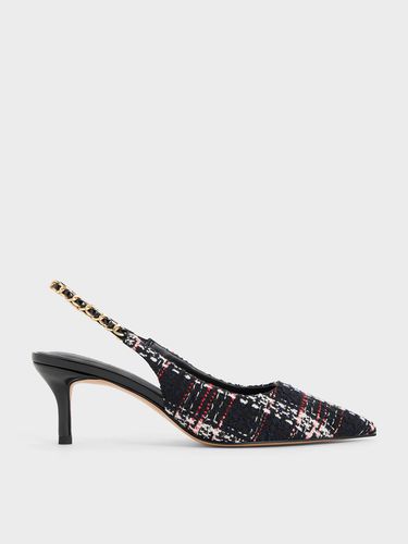 Charles & Keith - Braided-Chain Slingback Pumps - Charles & Keith - Modalova