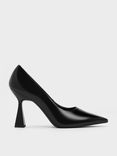 Charles & Keith - Trapeze Heel Pointed-Toe Pumps - Charles & Keith - Modalova