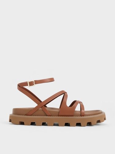 Charles & Keith - Crossover Ankle-Strap Sandals - Charles & Keith - Modalova