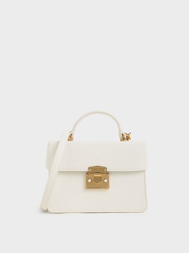 Charles & Keith - Classic Push-Lock Top Handle Bag - Charles & Keith - Modalova