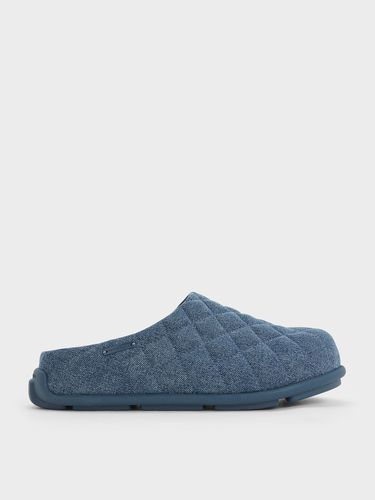 Charles & Keith - Quilted Flatform Mules - Charles & Keith - Modalova