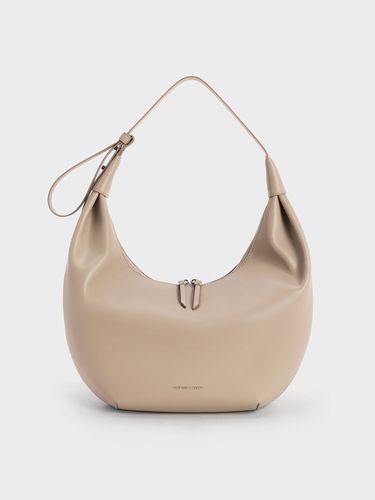 Charles & Keith - Odella Curved Hobo Bag - Charles & Keith - Modalova