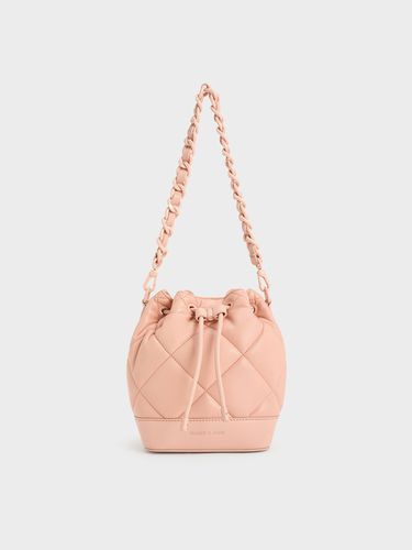 Charles & Keith - Lin Quilted Bucket Bag - Charles & Keith - Modalova