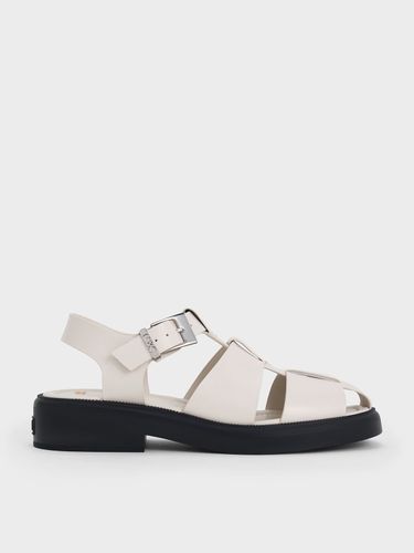 Charles & Keith - Riemensandalen aus Leder - Charles & Keith - Modalova