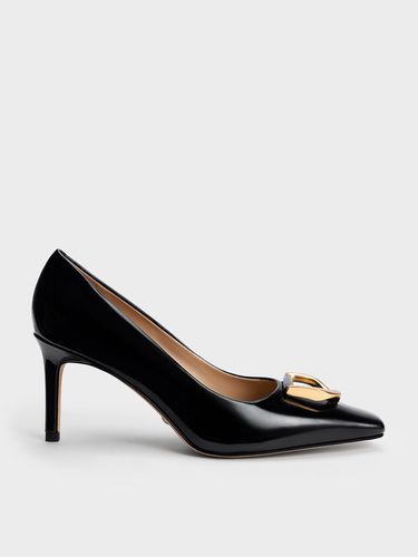 Charles & Keith - Gabine Patent Leather Tapered Pumps - Charles & Keith - Modalova