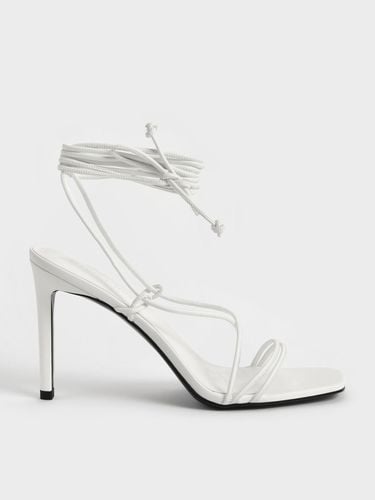 Charles & Keith - Strappy Tie-Around Stiletto Sandals - Charles & Keith - Modalova