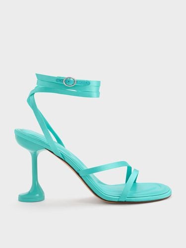 Charles & Keith - Celestine Sculptural Heel Strappy Sandals - Charles & Keith - Modalova