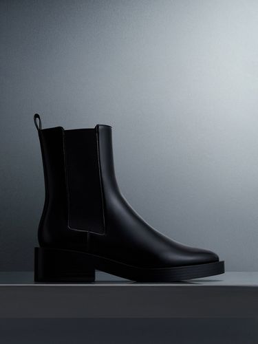 Charles & Keith - Pull-Tab Chelsea Boots - Charles & Keith - Modalova