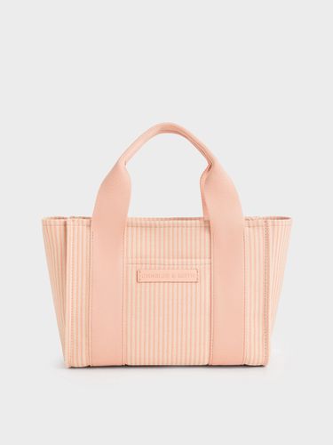 Charles & Keith - Kay Striped Tote Bag - Charles & Keith - Modalova