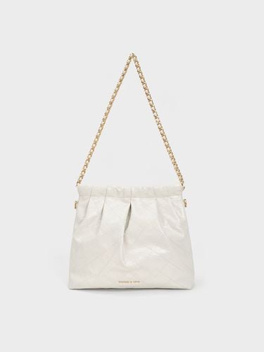 Charles & Keith - Duo Chain Handle Shoulder Bag - Charles & Keith - Modalova