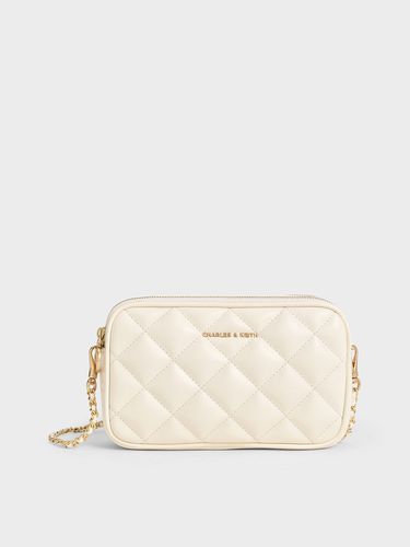 Charles & Keith - Mini Apfra Quilted Crossbody Bag - Charles & Keith - Modalova