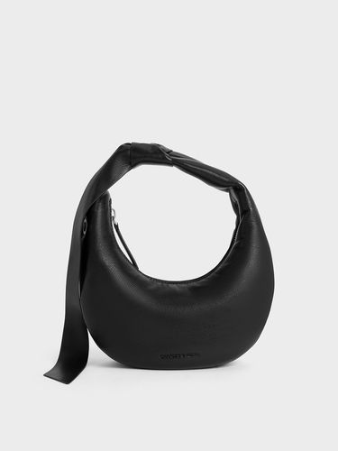 Charles & Keith - Micro Toni Knotted Crescent Hobo Bag - Charles & Keith - Modalova