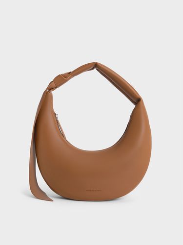 Charles & Keith - Mini Toni Knotted Crescent Hobo Bag - Charles & Keith - Modalova