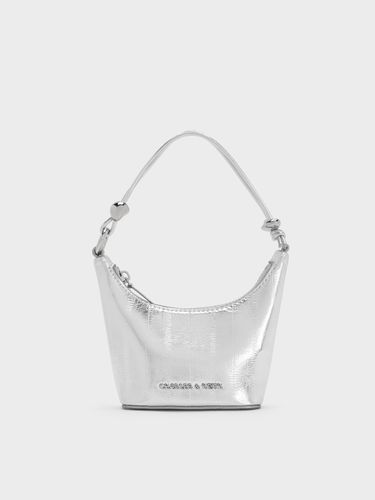 CHARLES & KEITH - Micro Augustine Metallic Eel-Effect Bag - Charles & Keith - Modalova