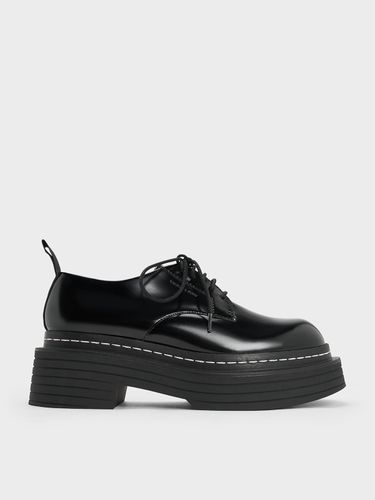 Charles & Keith - Lace-Up Platform Derbys - Charles & Keith - Modalova