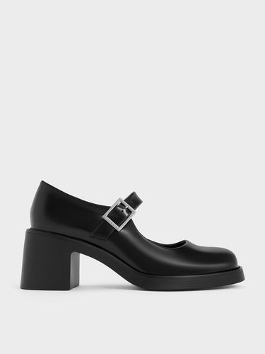 Charles & Keith - Hester Mary Jane Block-Heel Pumps - Charles & Keith - Modalova